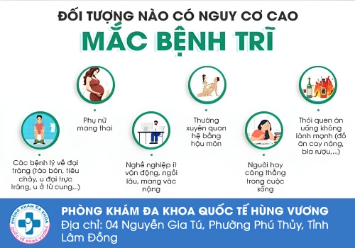 Đối tượng có nguy cơ dễ mắc bệnh.
